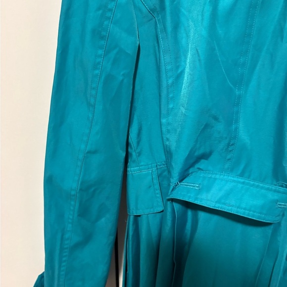 Miss Sixty Teal Utility Jacket with Black Fur Collar - Picture 12 of 12